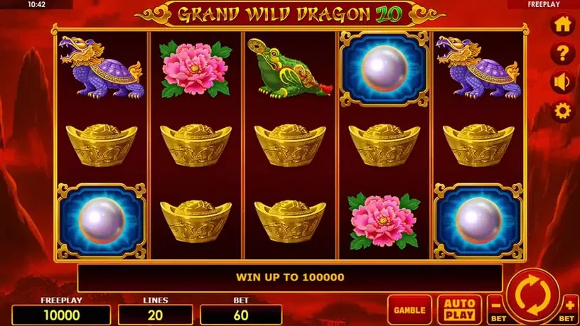 Grand Wild Dragon 20 slot screenshot 1