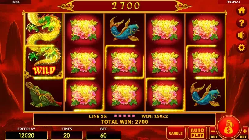 Grand Wild Dragon 20 slot screenshot 5