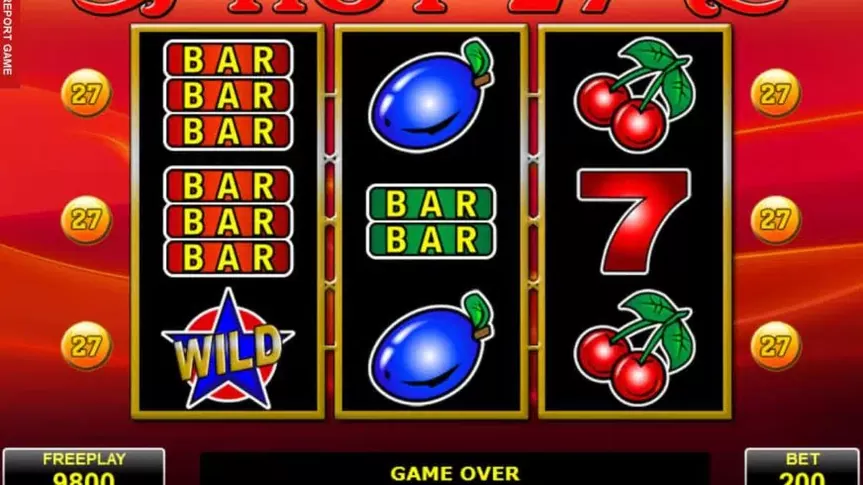 Hot 27 slot screenshot 1