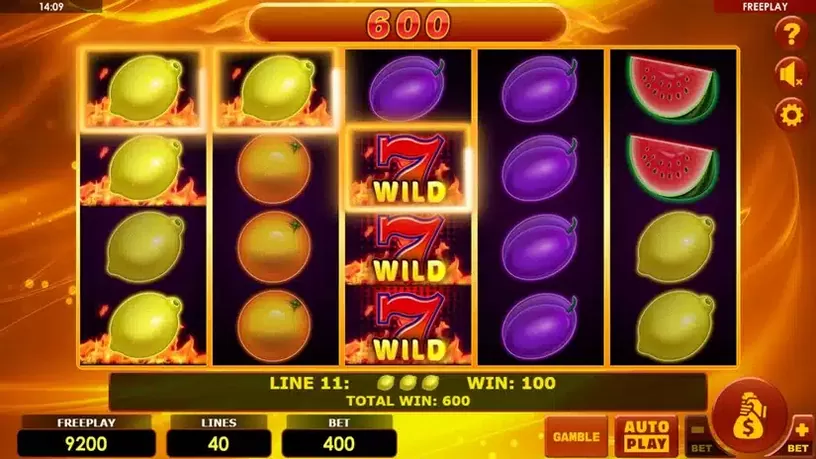 Hottest Fruits 40 slot screenshot 2