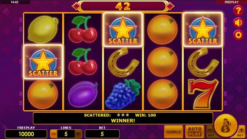 Lucky Joker 5 slot screenshot 2