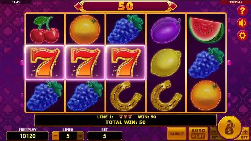 Lucky Joker 5 slot screenshot 4