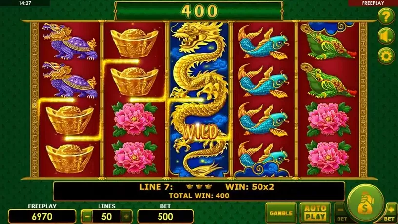 Plenty Dragons slot screenshot 4