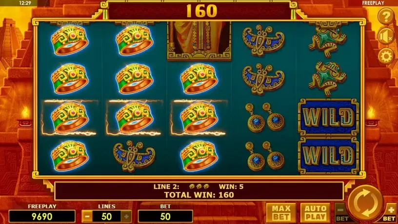 Sun Goddess slot screenshot 5