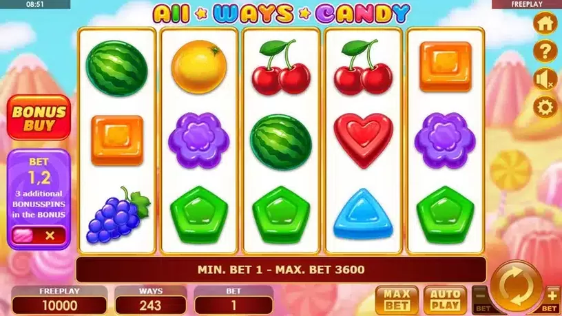 All Ways Candy slot screenshot 1