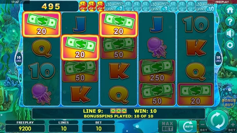 Bigger Cash & Crab slot screenshot 5
