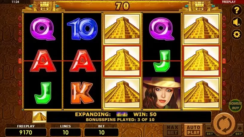 Book of Aztec Bonus Buy slot screenshot 5
