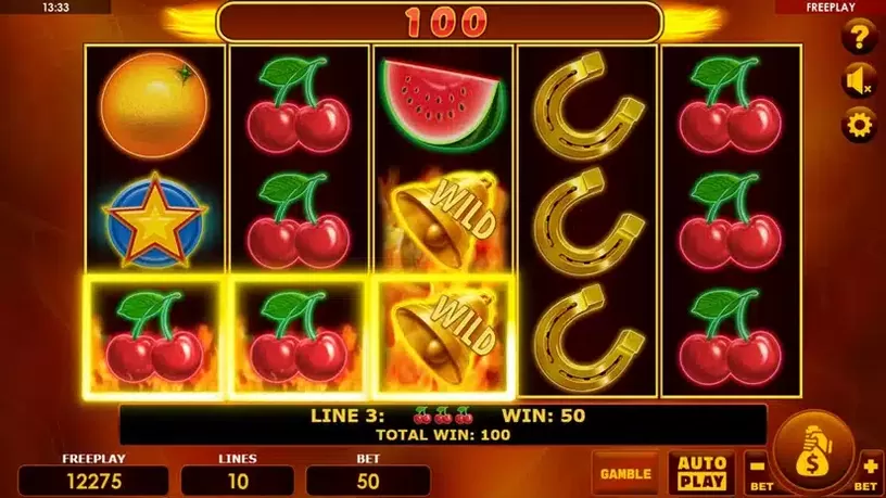 Burning Bells 10 slot screenshot 4