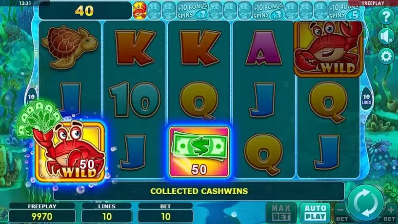 Cash & Crab slot screenshot 4