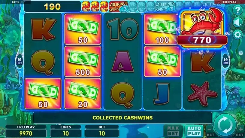 Cash & Crab slot screenshot 6