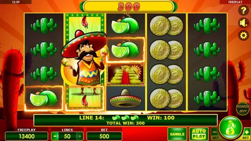 Chilli Willie slot screenshot 4