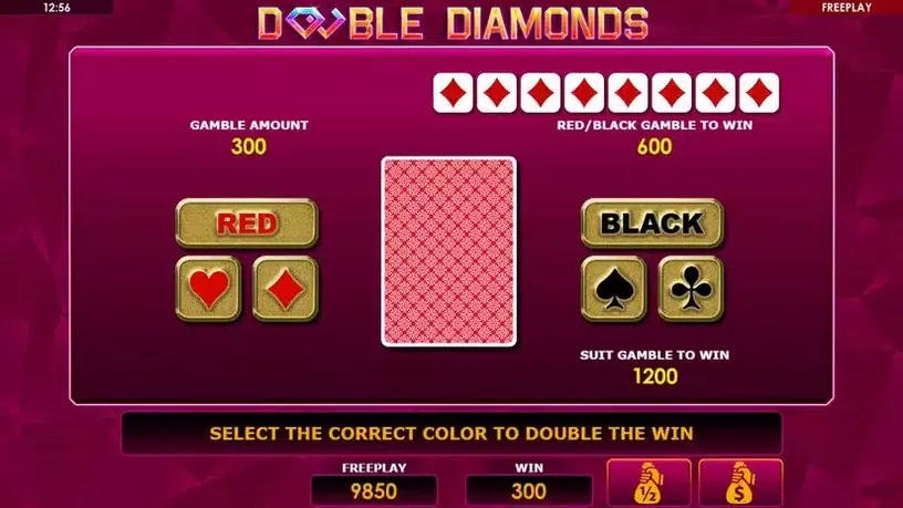 Double Diamonds slot screenshot 3
