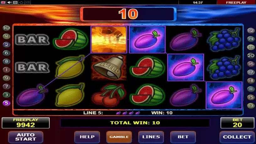 Fire & Ice slot screenshot 3