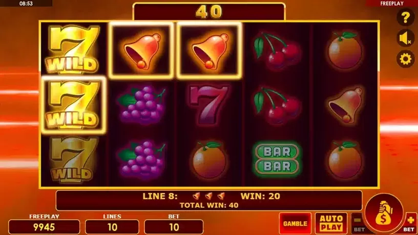 Lucky Golden 7 slot screenshot 4