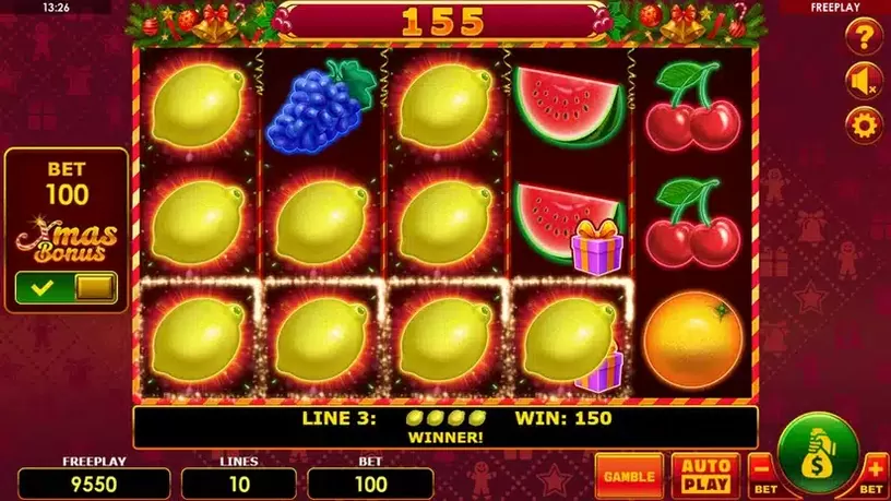 Lucky Joker Xmas slot screenshot 4