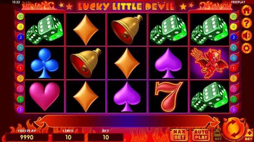 Lucky Little Devil slot screenshot 1