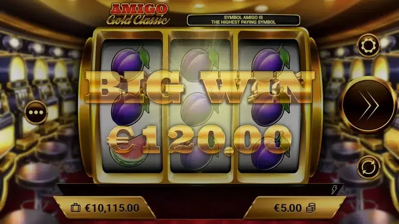 Amigo Gold Classic slot screenshot 5