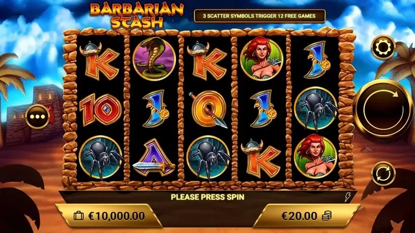 Barbarian Stash slot screenshot 1
