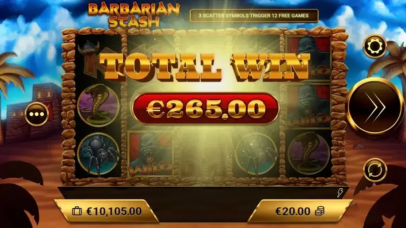 Barbarian Stash slot screenshot 6