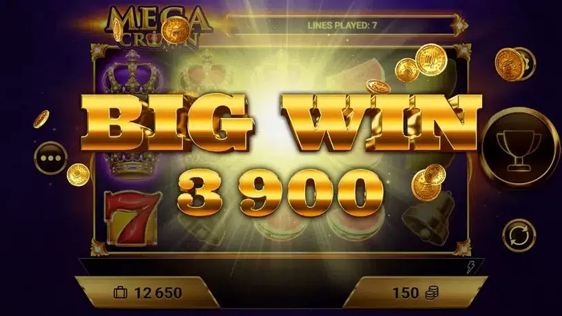Mega Crown slot screenshot 5