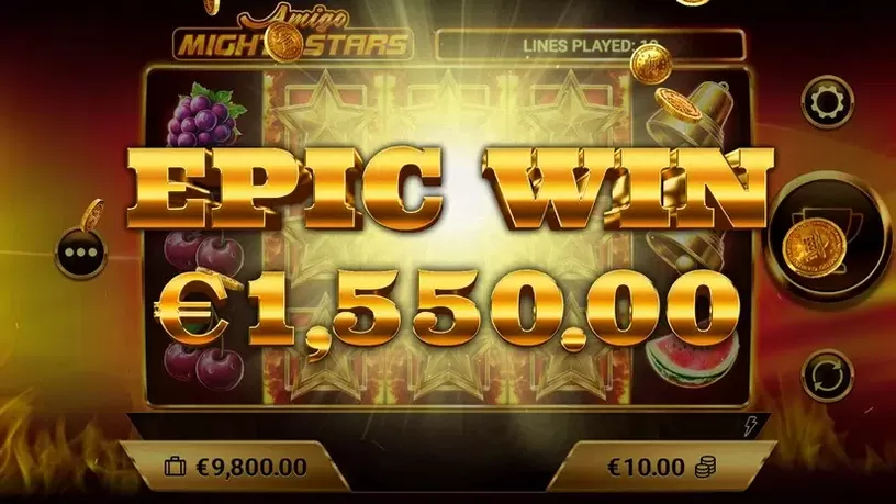 Amigo Mighty Stars slot screenshot 6