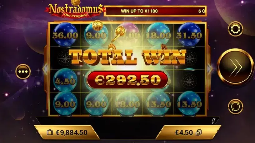 Nostradamus: The Prophet slot screenshot 6