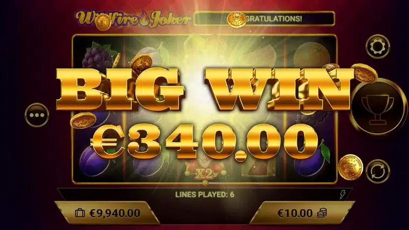 Wildfire Joker slot screenshot 4