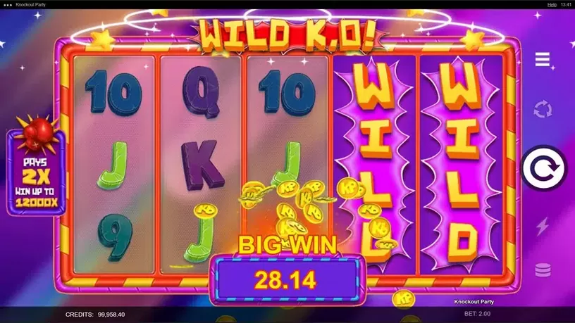 Knockout Party slot screenshot 3