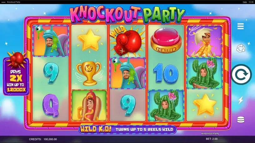 Knockout Party slot screenshot 1