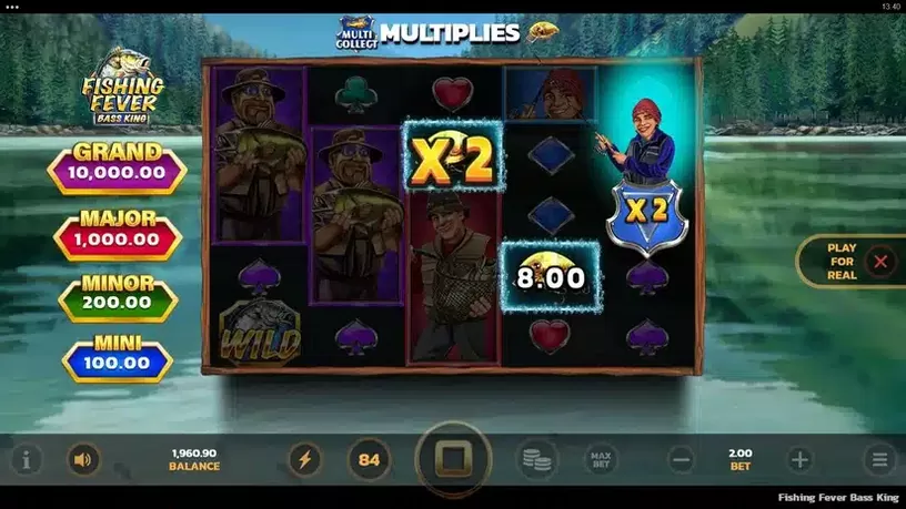 Fishing Fever Bass King slot screenshot 5