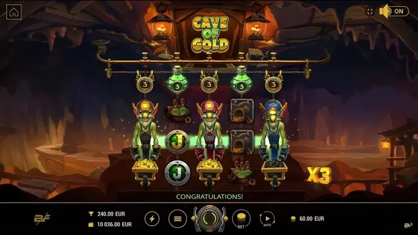 Cave of Gold slot screenshot 4