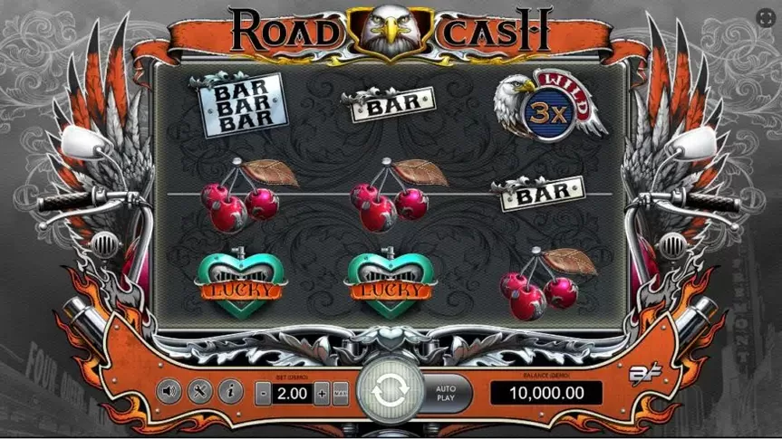 Road Cash slot screenshot 1