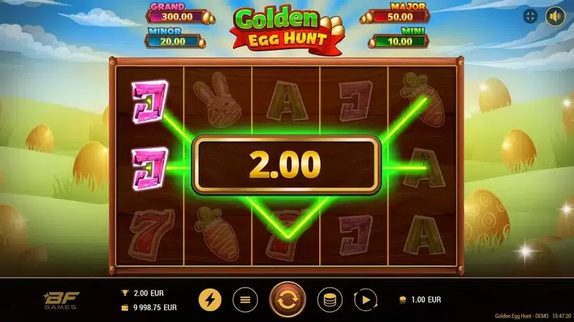 Golden Egg Hunt slot screenshot 2