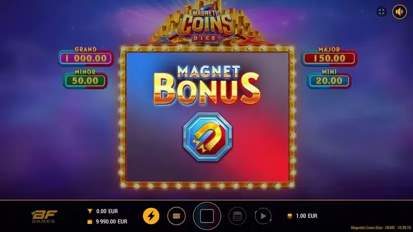 Magnetic Coins Dice slot screenshot 5