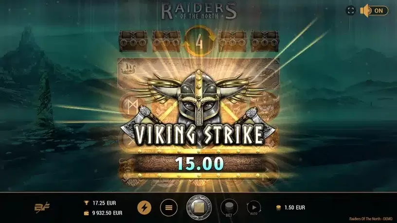 Raiders Of The North slot screenshot 3