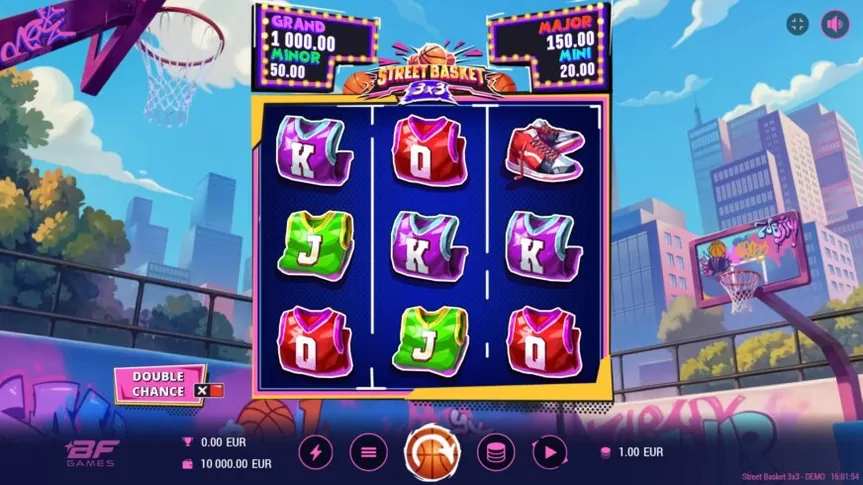 Street Basket 3×3 slot screenshot 1