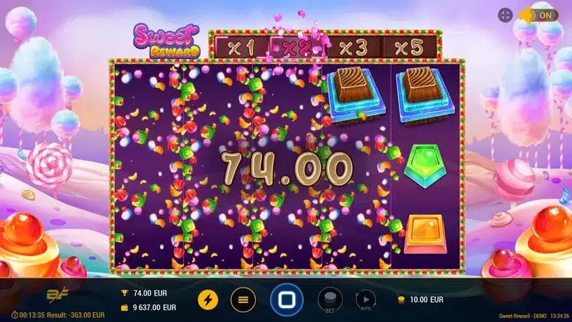Sweet Reward slot screenshot 3