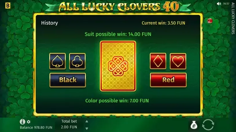 All Lucky Clovers 5 slot screenshot 5