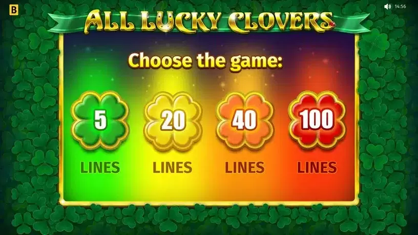 All Lucky Clovers 5 slot screenshot 1