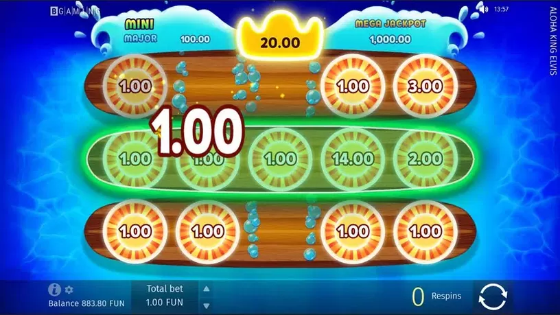 Aloha King Elvis slot screenshot 4