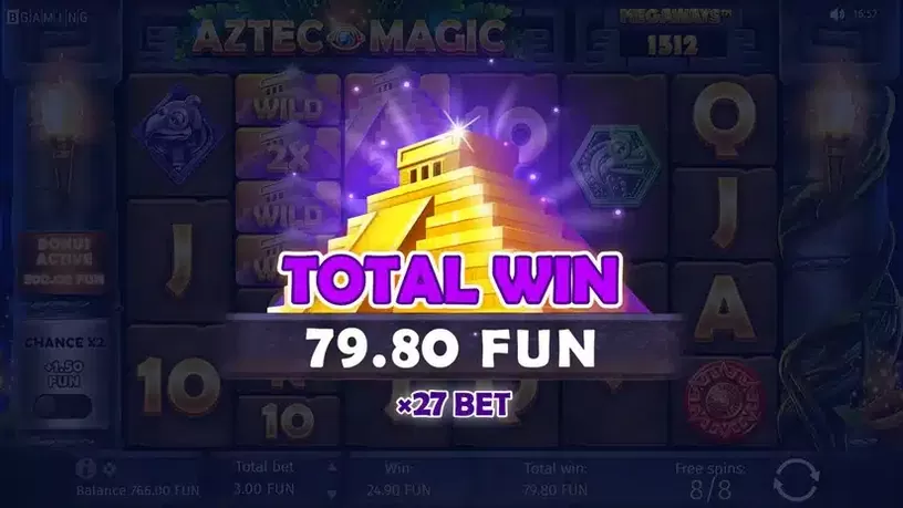 Aztec Magic Megaways slot screenshot 6