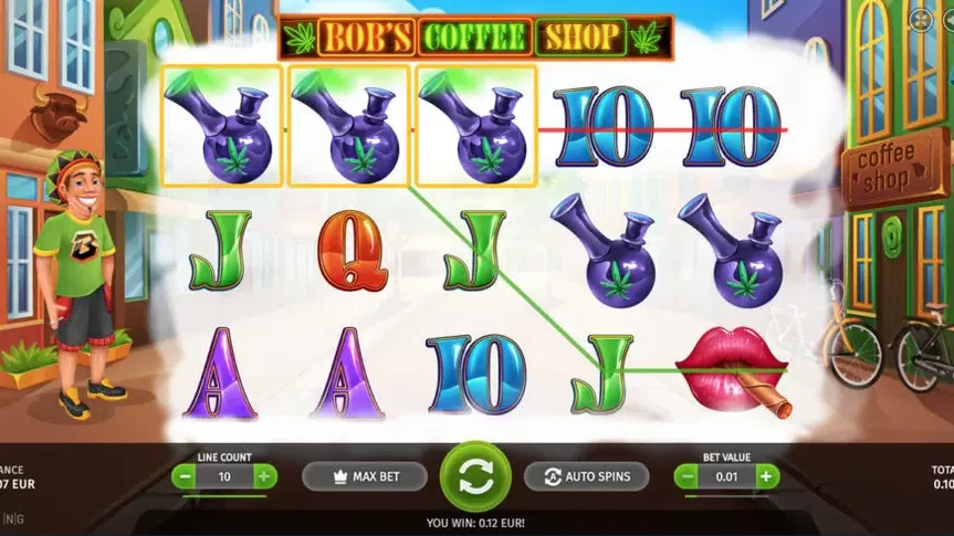 Bob’s Coffee Shop slot screenshot 4