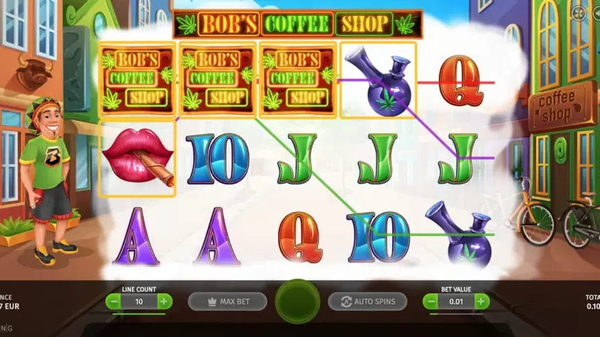 Bob’s Coffee Shop slot screenshot 1