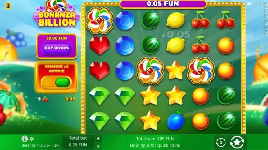 Bonanza Billion slot screenshot 5