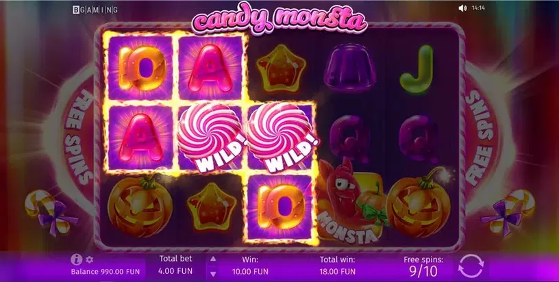 Candy Monsta slot screenshot 5