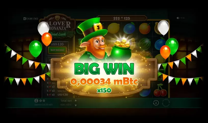 Clover Bonanza slot screenshot 8