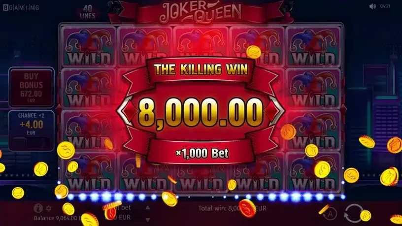 Joker Queen slot screenshot 5