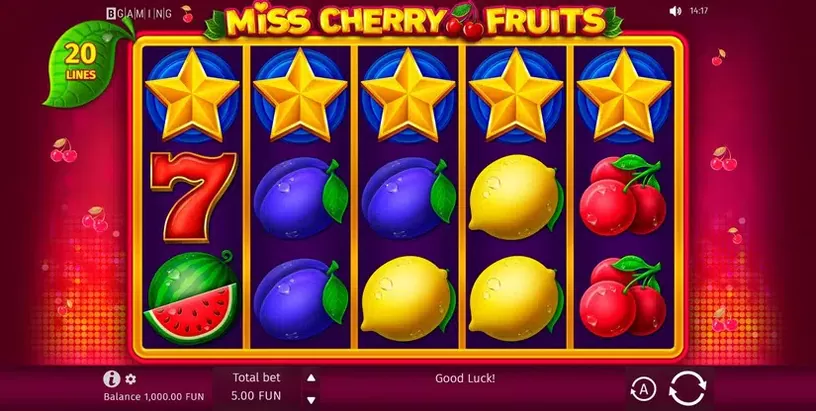 Miss Cherry Fruits slot screenshot 1