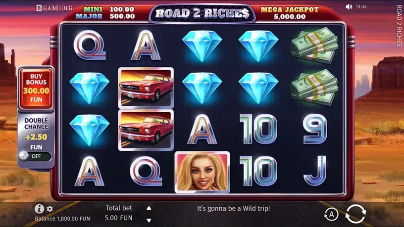 Road 2 Riches slot screenshot 1