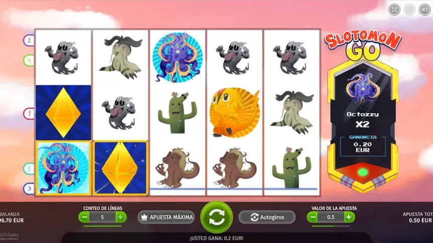Slotomon Go slot screenshot 2